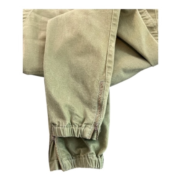 👖 EUC++ CABI Women’s Green Compass Jogger Utility Pants | Size 4 (Runs Big) - Picture 5 of 9